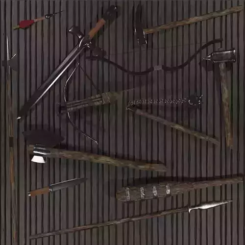3D Medieval Weapons