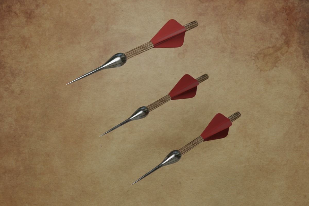 3D Medieval Weapons 3D model_2