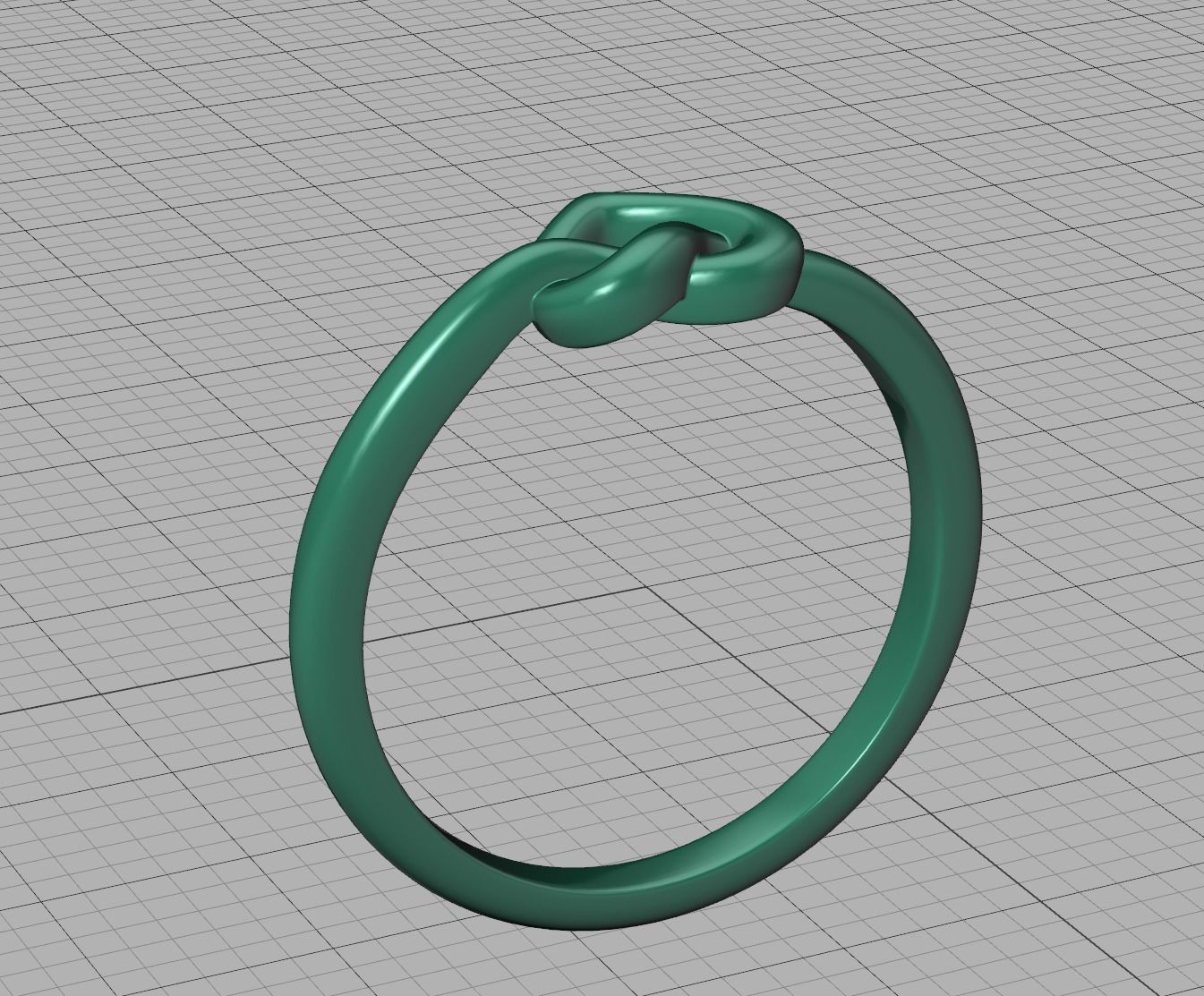 Infinity Heart Knot Ring 3dmodel 3D print model_20