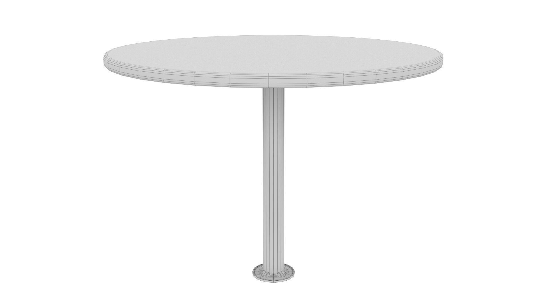 KFC Building and parking 3D model_47