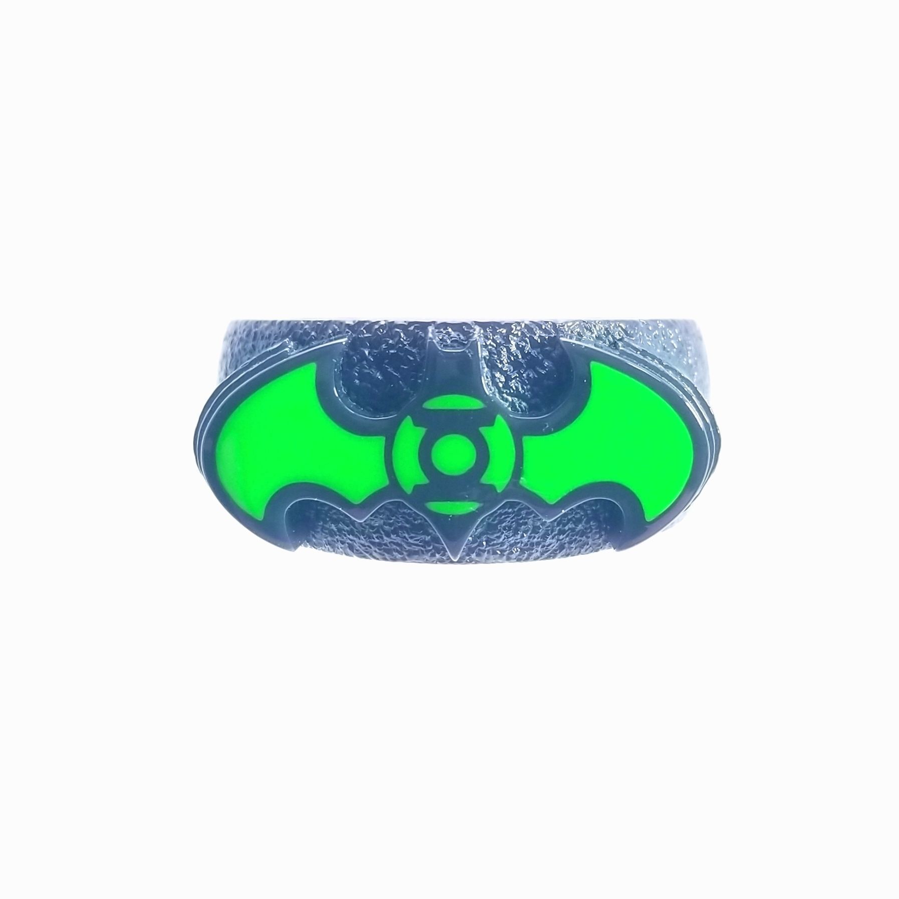 Green Lantern Batman Ring 3D print model_9