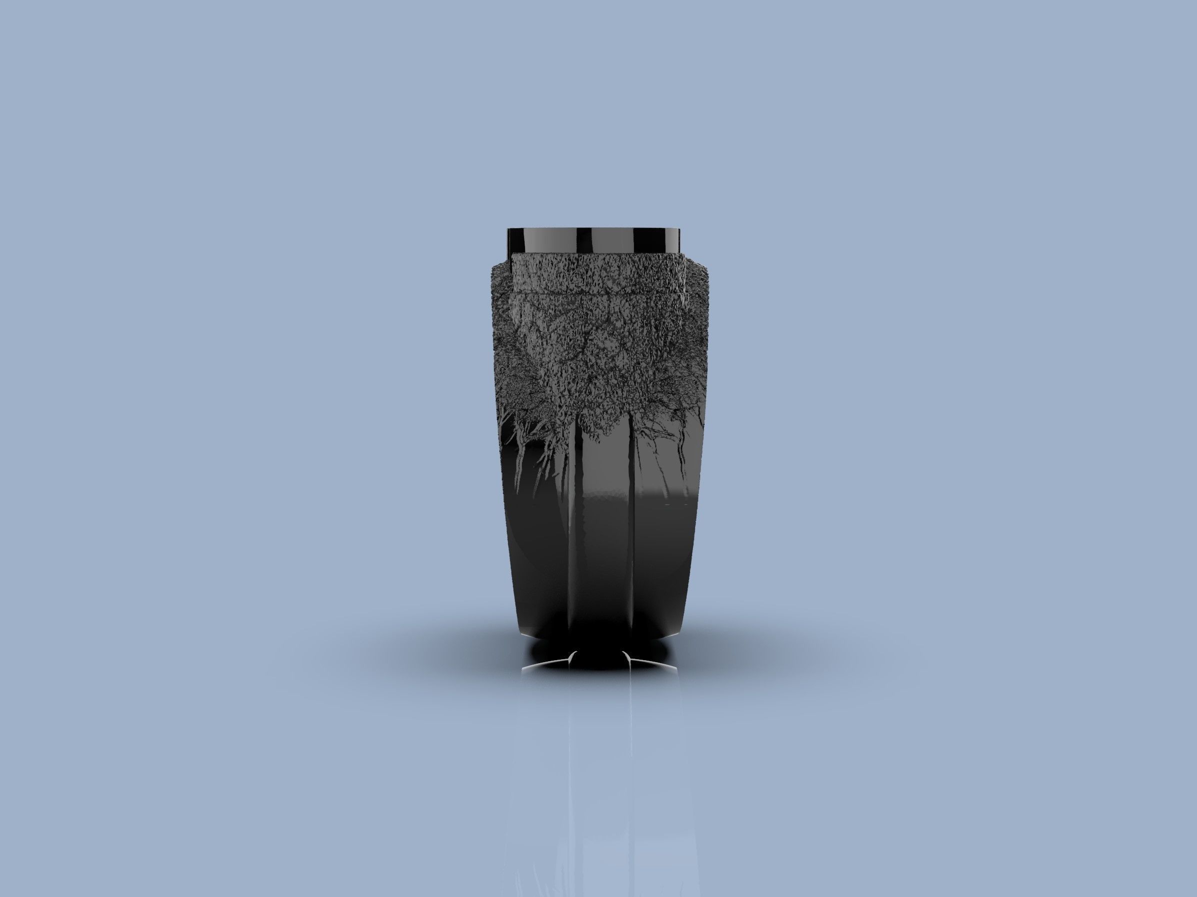 Green Lantern Batman Ring 3D print model_5