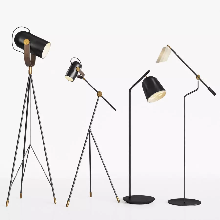 Floor Lamp Set  3D model_0