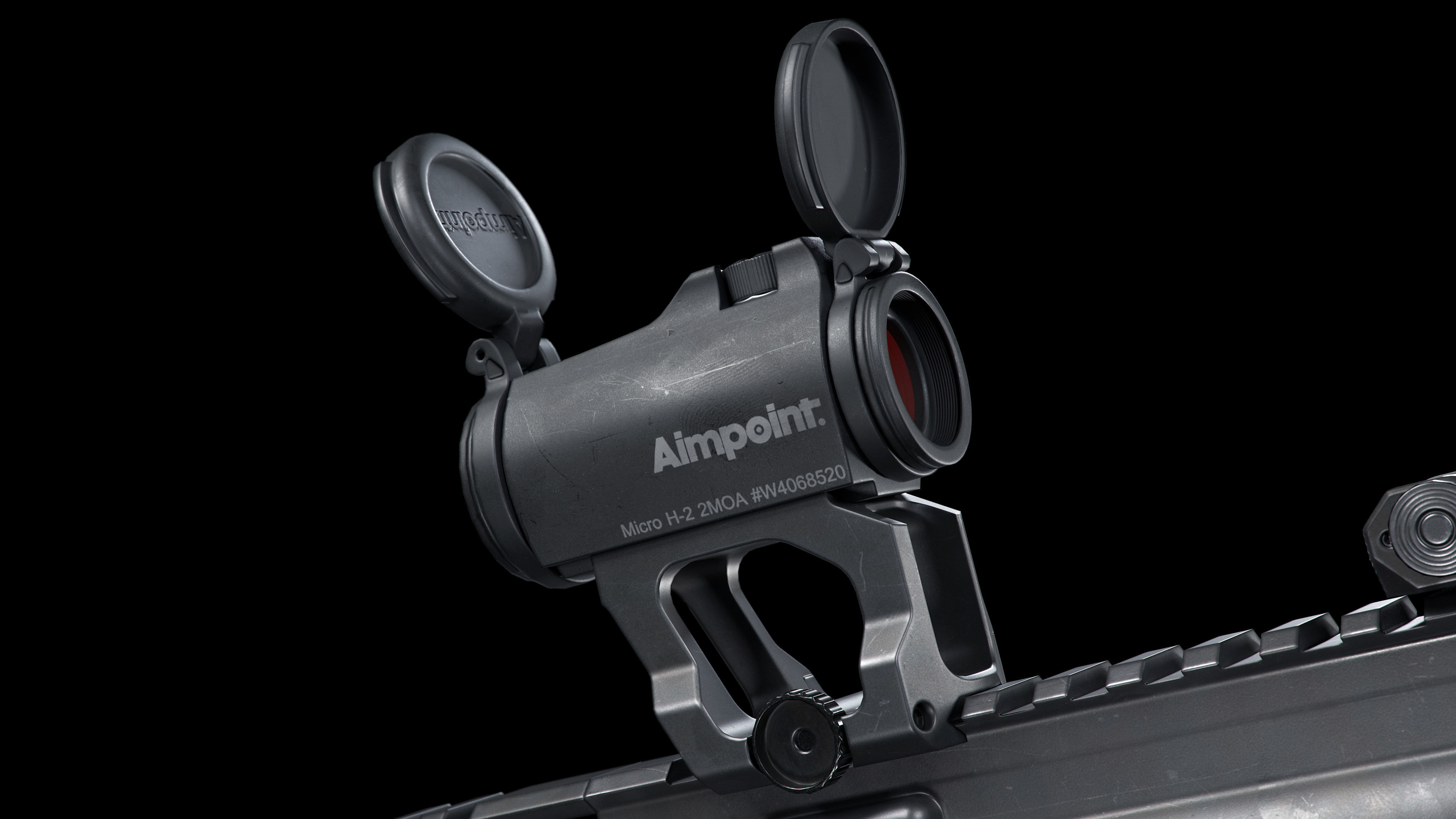 Springfield Armory Saint edge EVAC ar15 pistol Low-poly 3D model_11