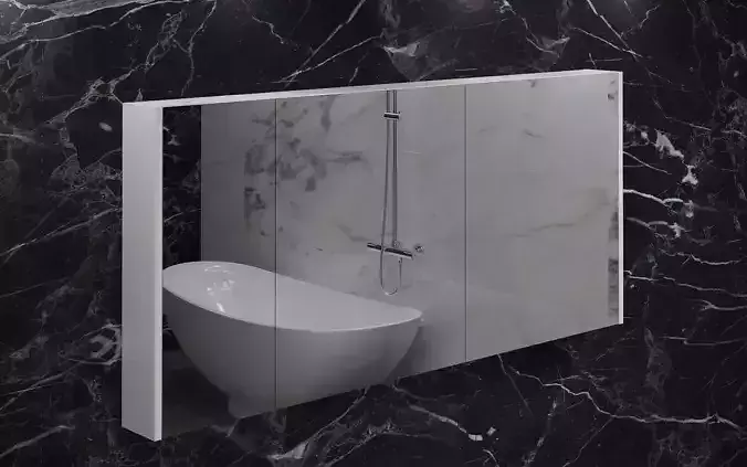 bathroom mirror model