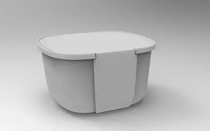 Packaging 15 Liter ice cream  3D model