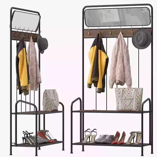 Chetak Hallway Unit 3ds max