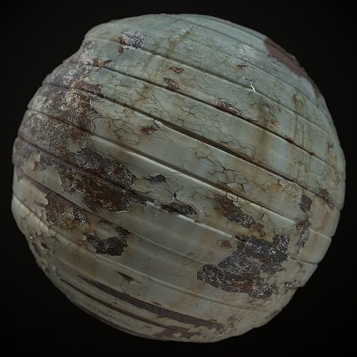 4k PBR Damaged metal sheet texture  Texture