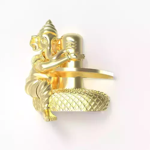 GONES WITH SHIVLING 3D MODEL 3D print model