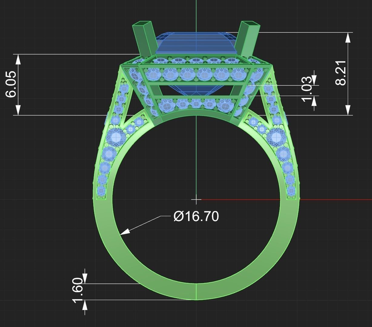 Ring 40 3D print model_10