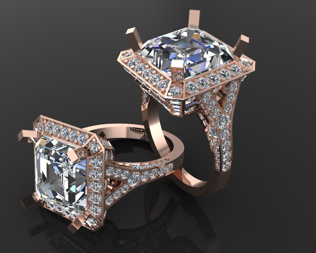 Ring 40 3D print model_1