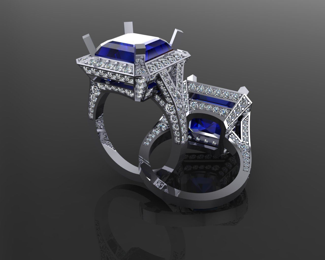 Ring 40 3D print model_3