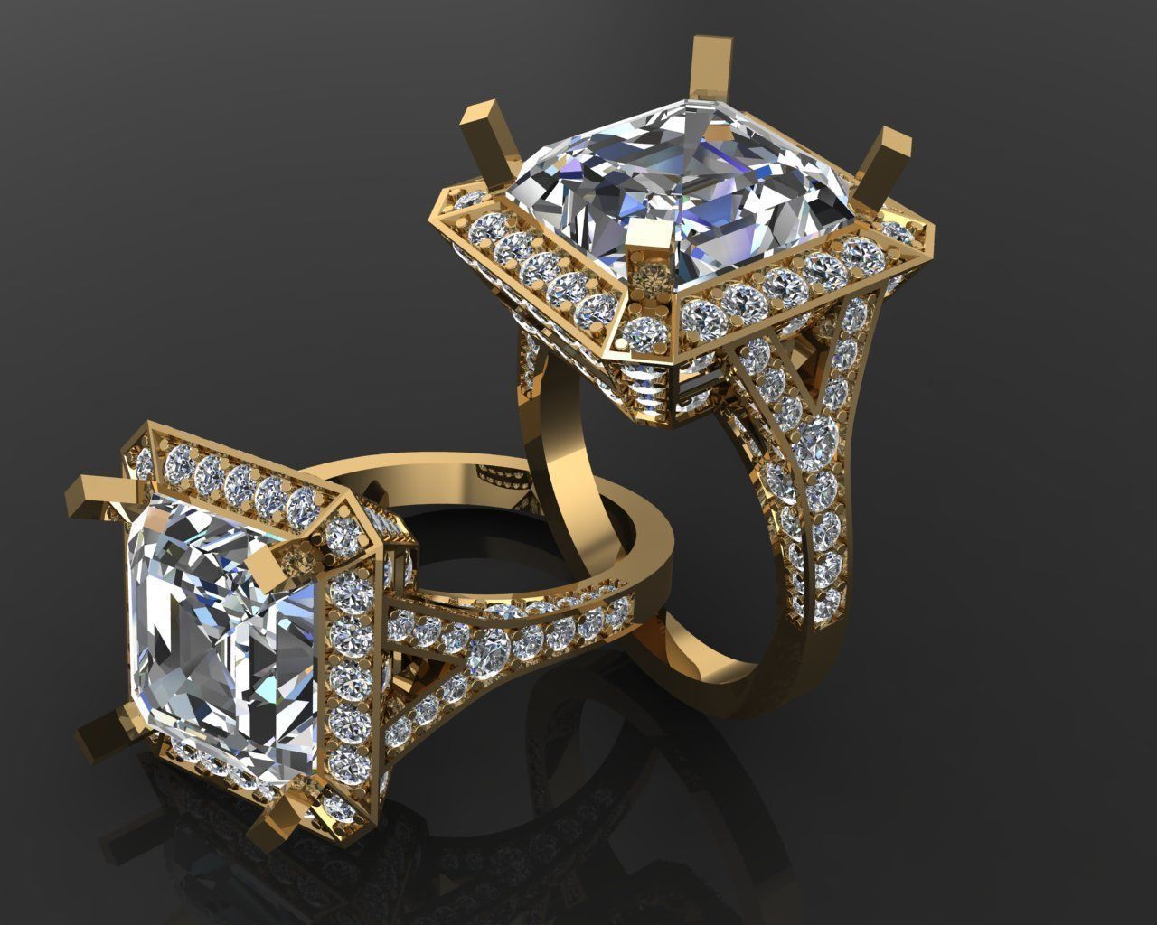 Ring 40 3D print model_2