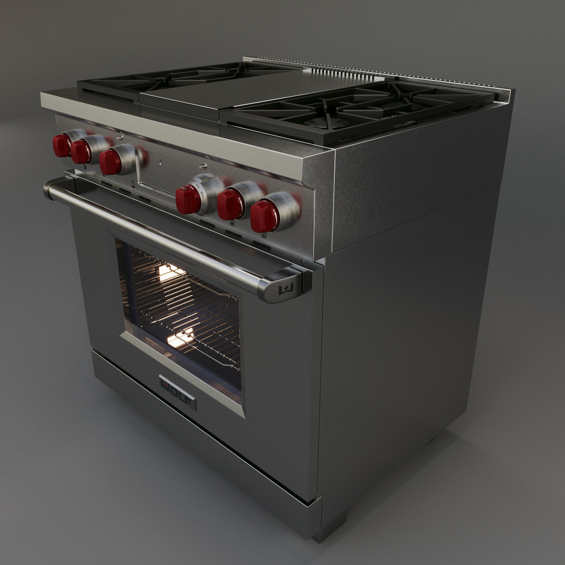 WOLF DF364G 3D model_2
