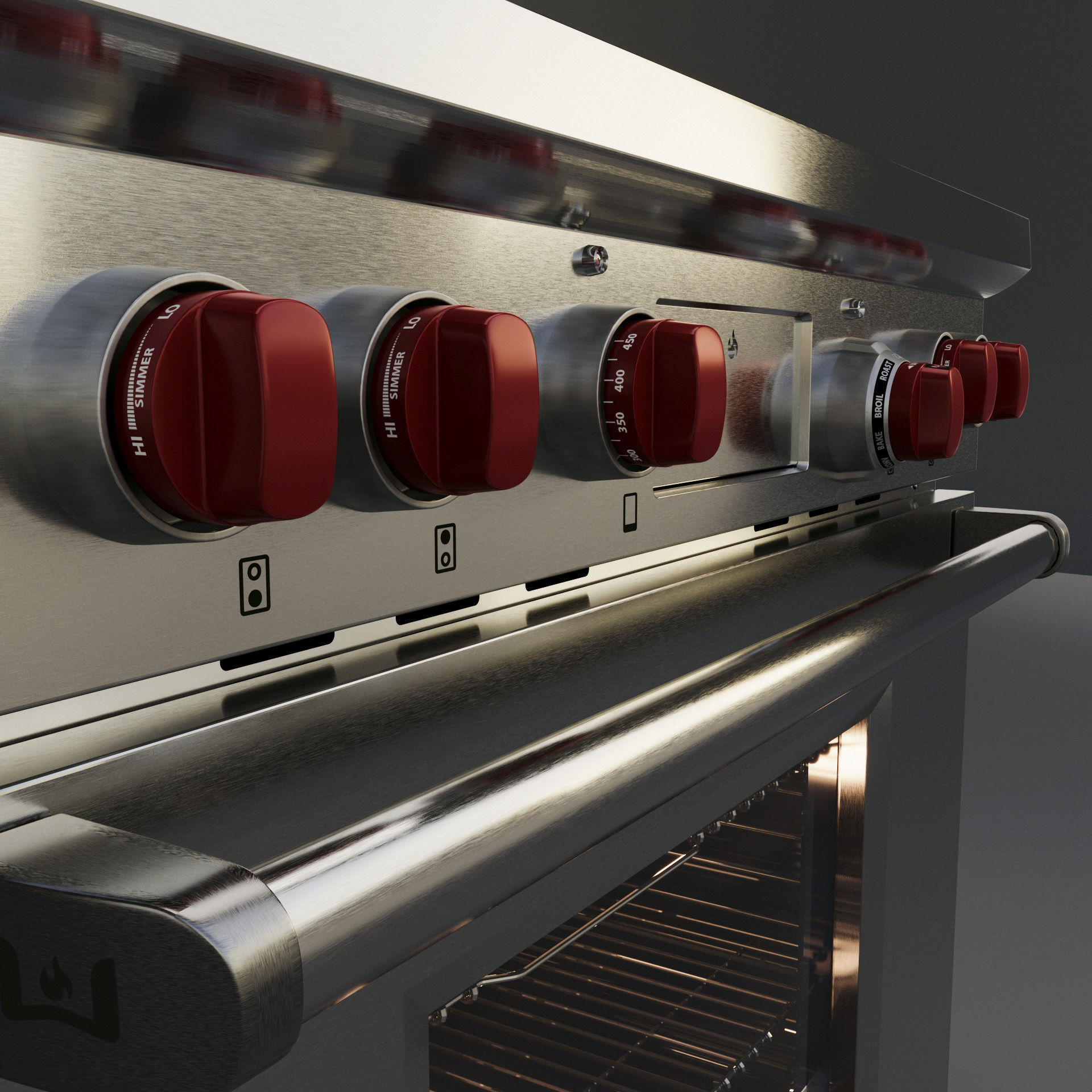 WOLF DF364G 3D model_9