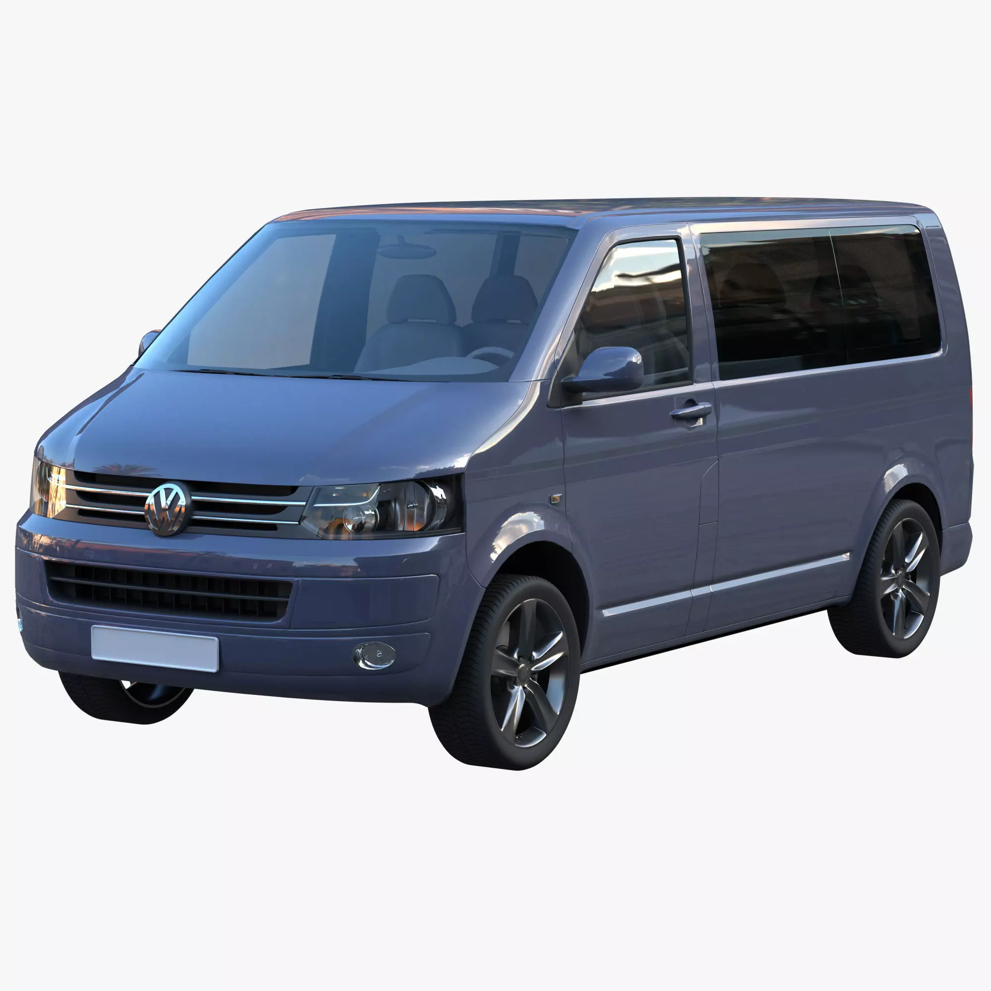 VW Multivan T5 3D model_0