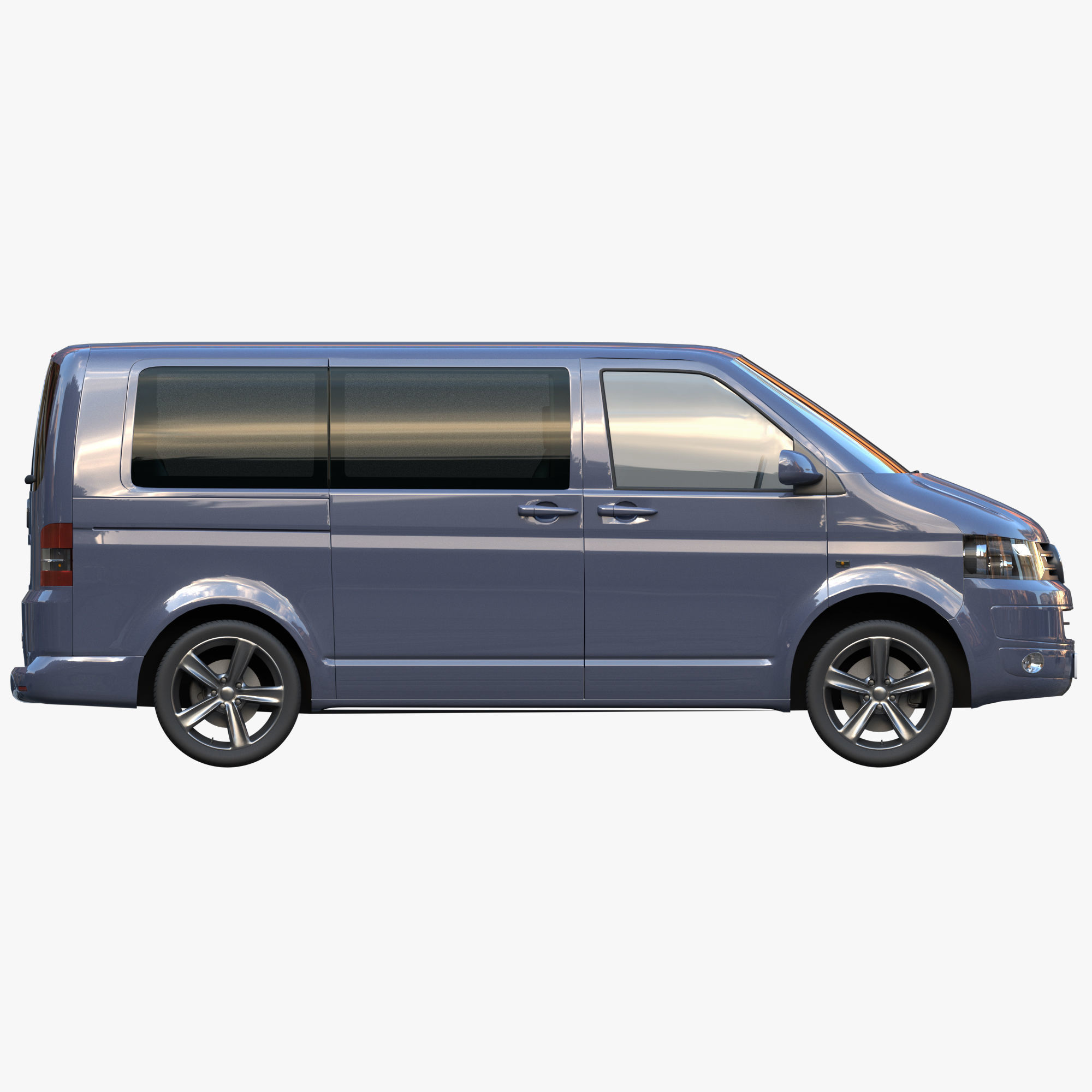 VW Multivan T5 3D model_10