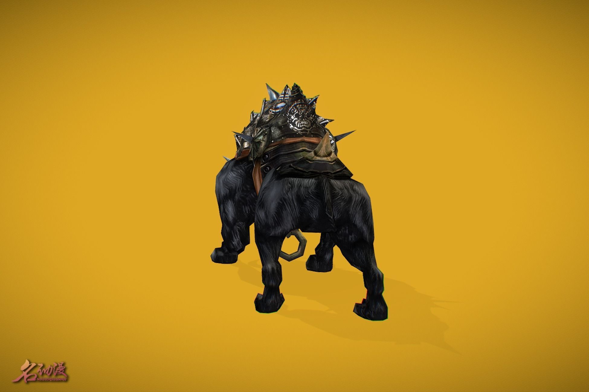 RPG Hyena 4 Low-poly 3D model_4