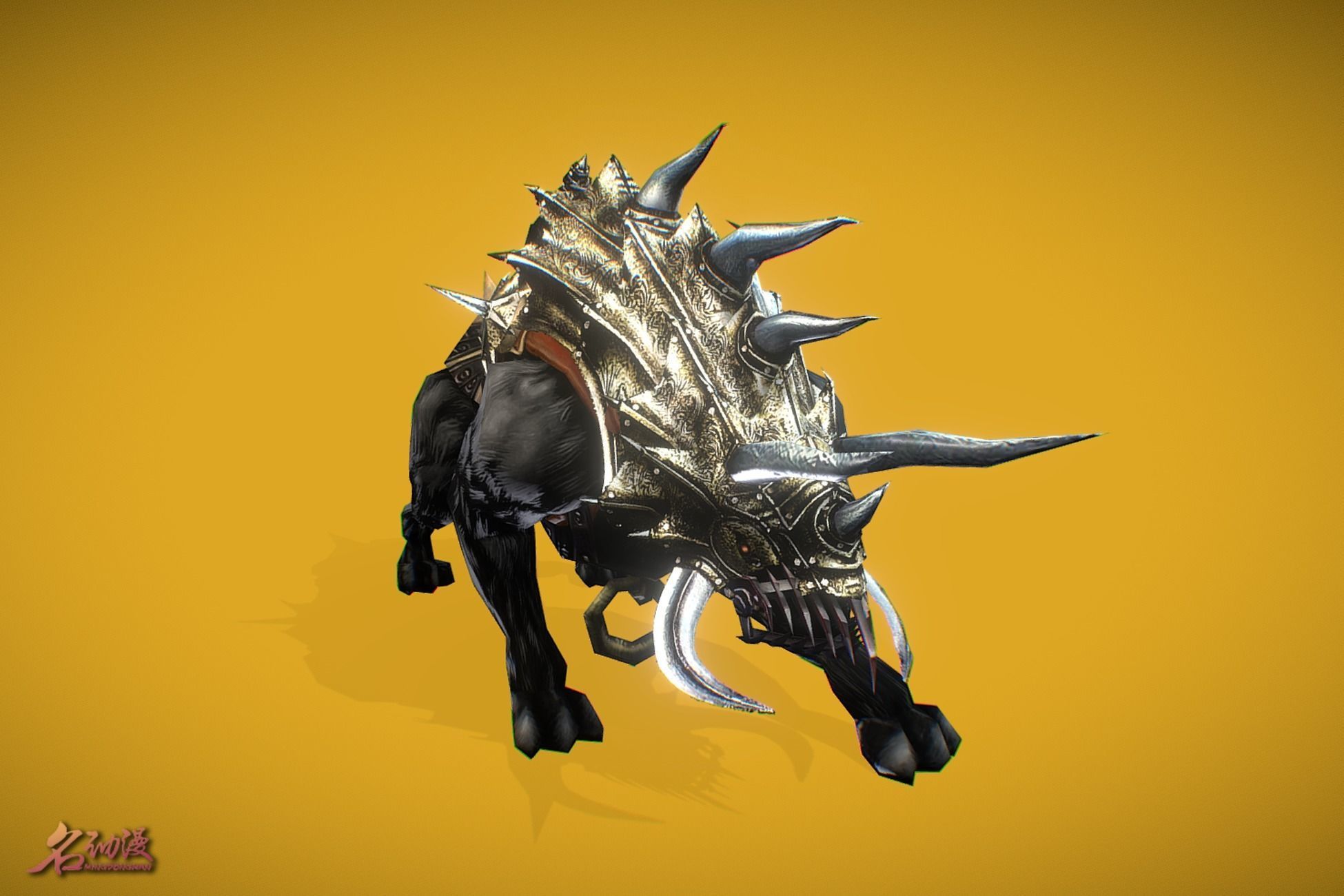 RPG Hyena 4 Low-poly 3D model_1