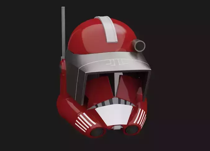 Commander Fox-Doom Helmet TCW - 3D Print Files STL