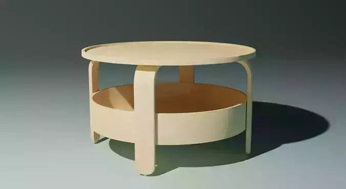 BORGEBY Wood Coffee Table Ikea 