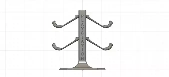 PS4 Controller Stand 3D print model