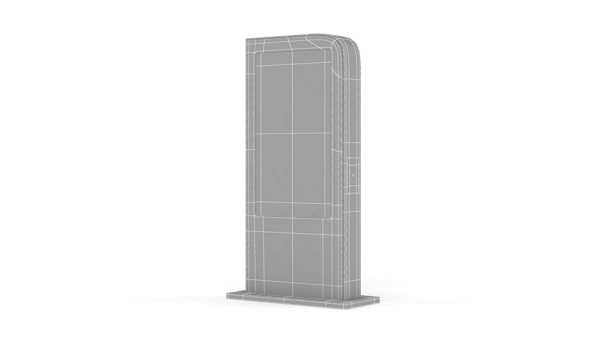 Information Kiosk 3D model_9