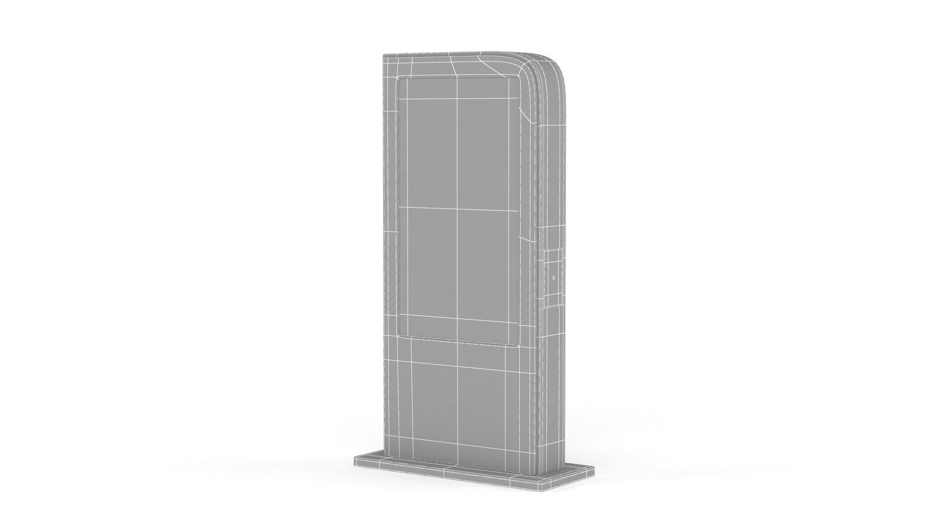 Information Kiosk 3D model_11