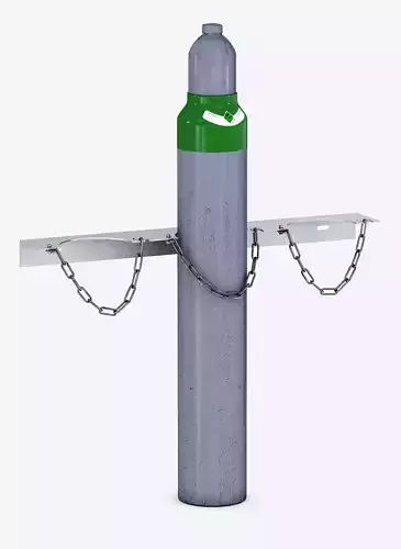 Gas cylinder 3D model