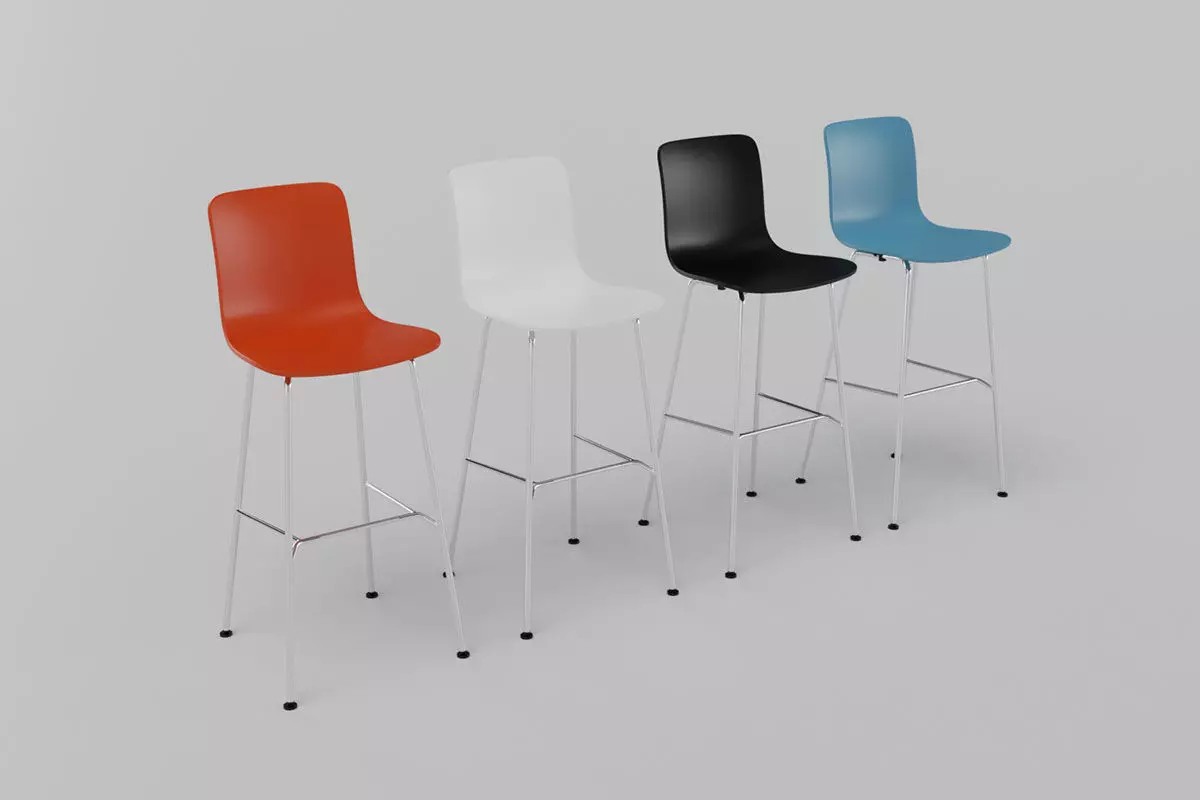 HAL Barstool 3D model_0