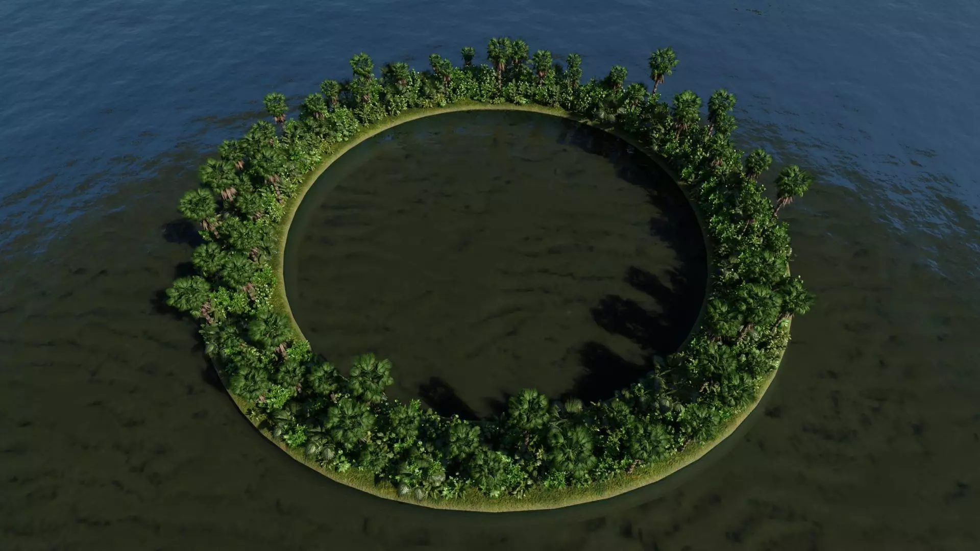 O Alphabet Island 3D model_0