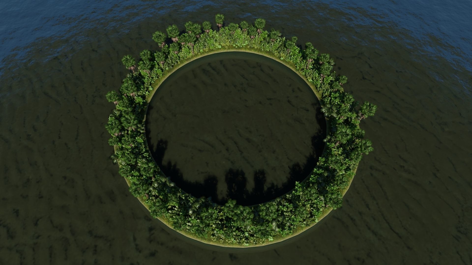 O Alphabet Island 3D model_2