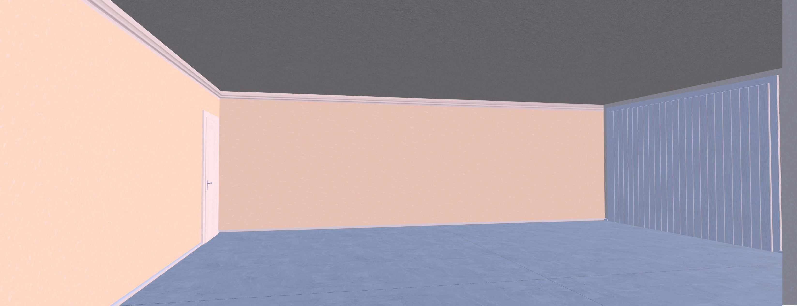 Symmetrical house with screen porches and a attic  3D model_17