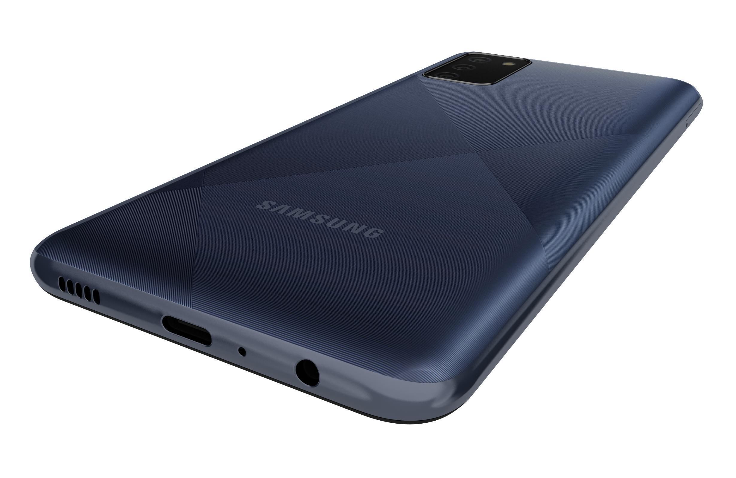 Samsung Galaxy A02s Blue 3D model_13
