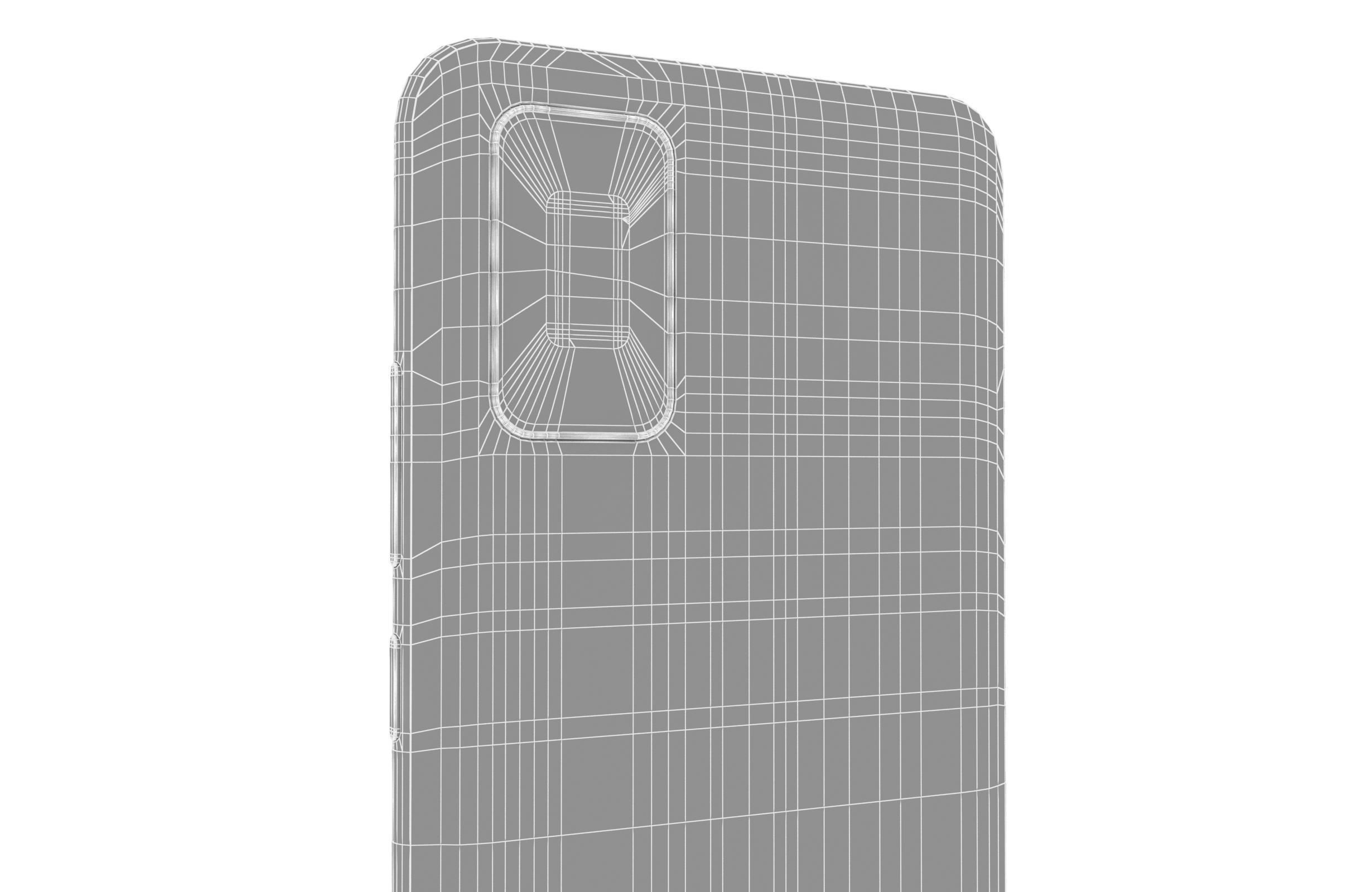 Samsung Galaxy A02s Blue 3D model_20