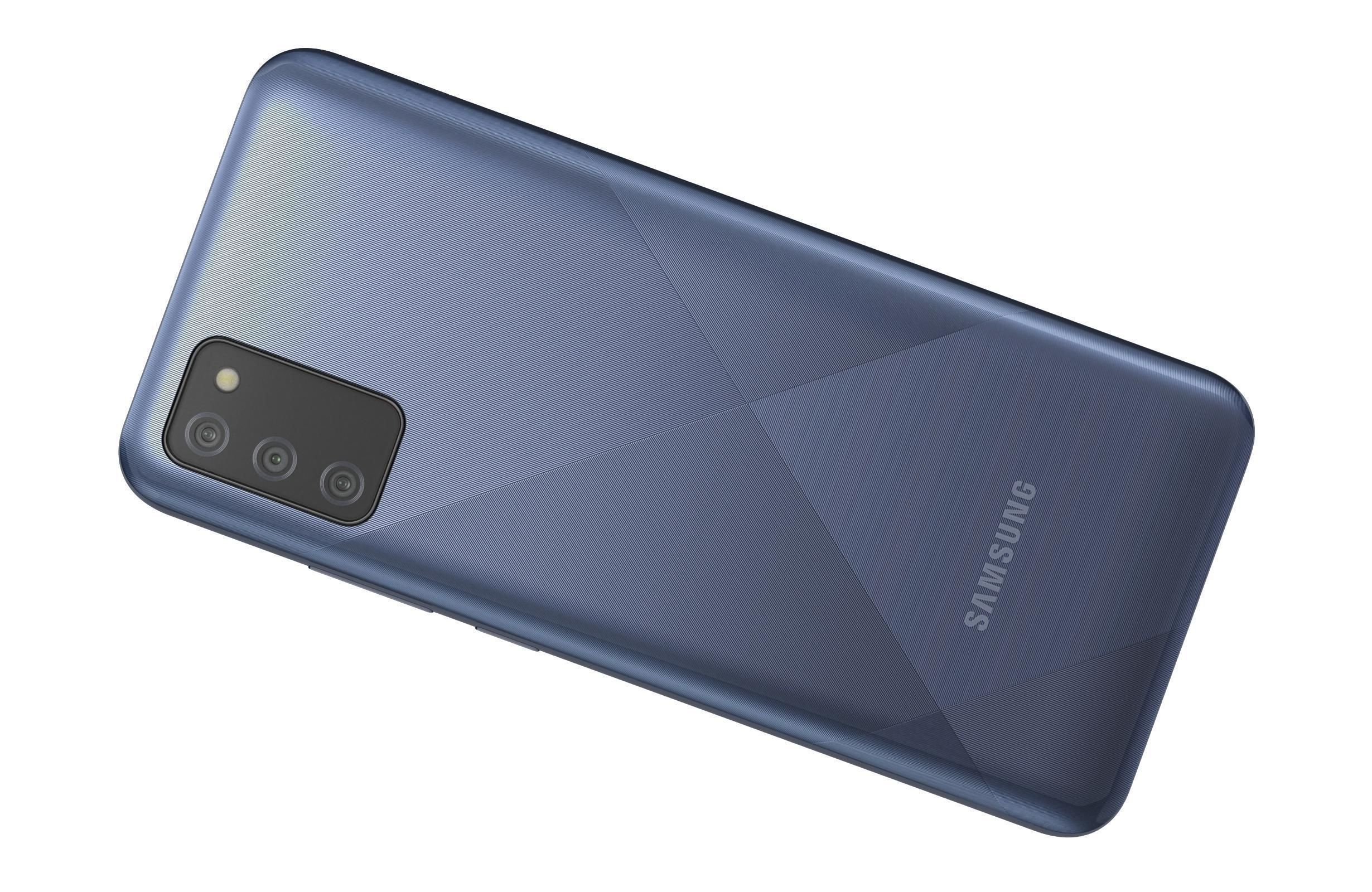 Samsung Galaxy A02s Blue 3D model_9