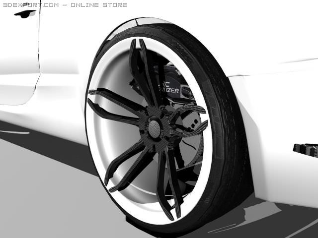 Audi s5 sport tuning ART power Low-poly 3D model_2