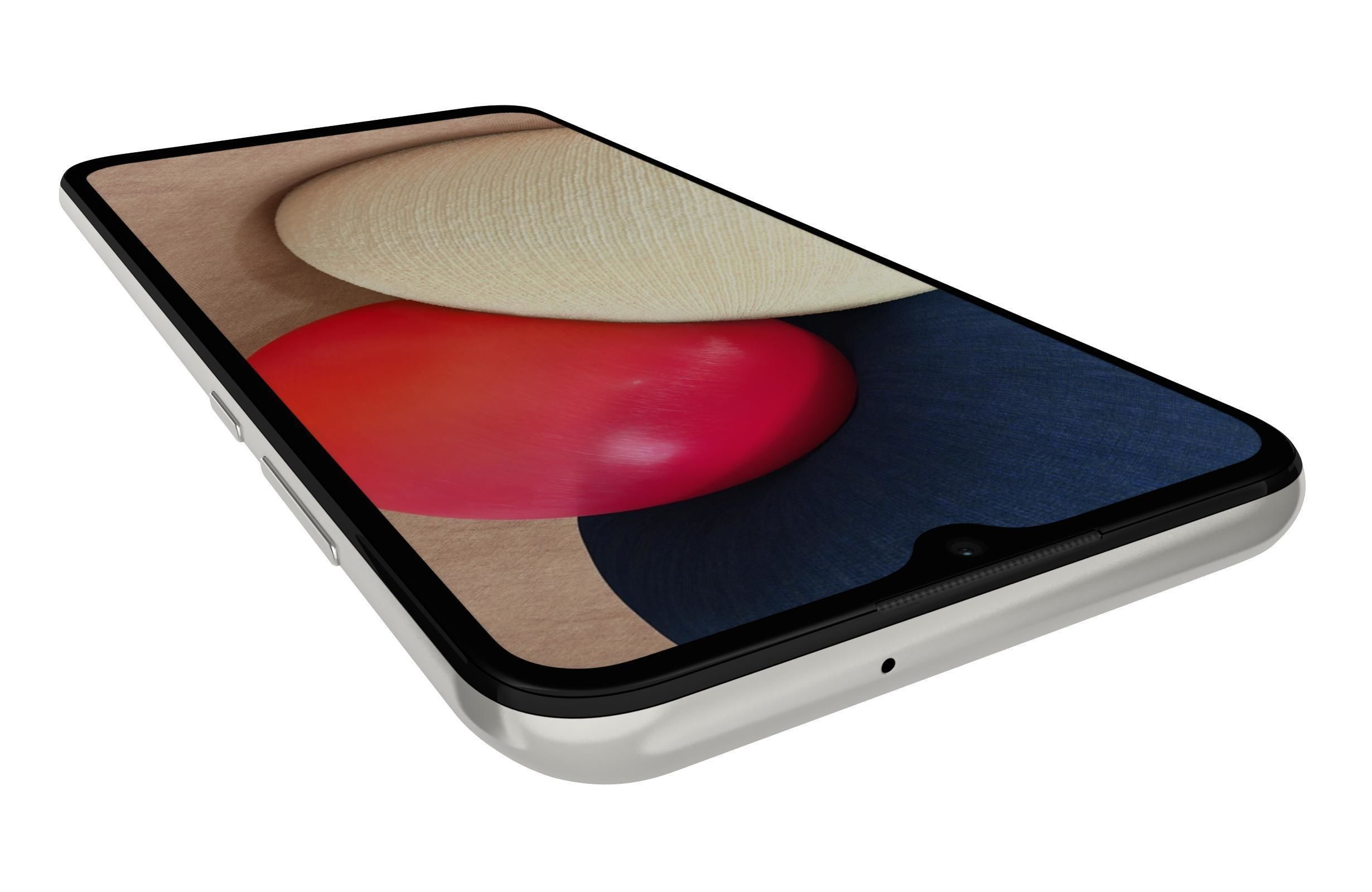 Samsung Galaxy A02s White 3D model_13