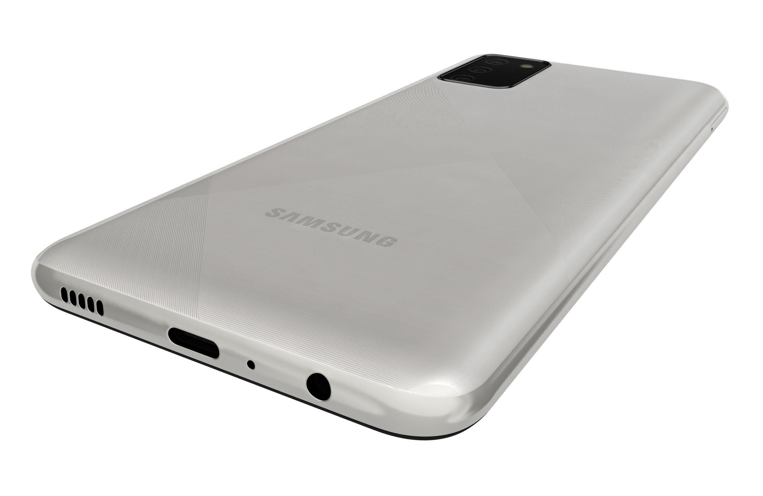 Samsung Galaxy A02s White 3D model_14