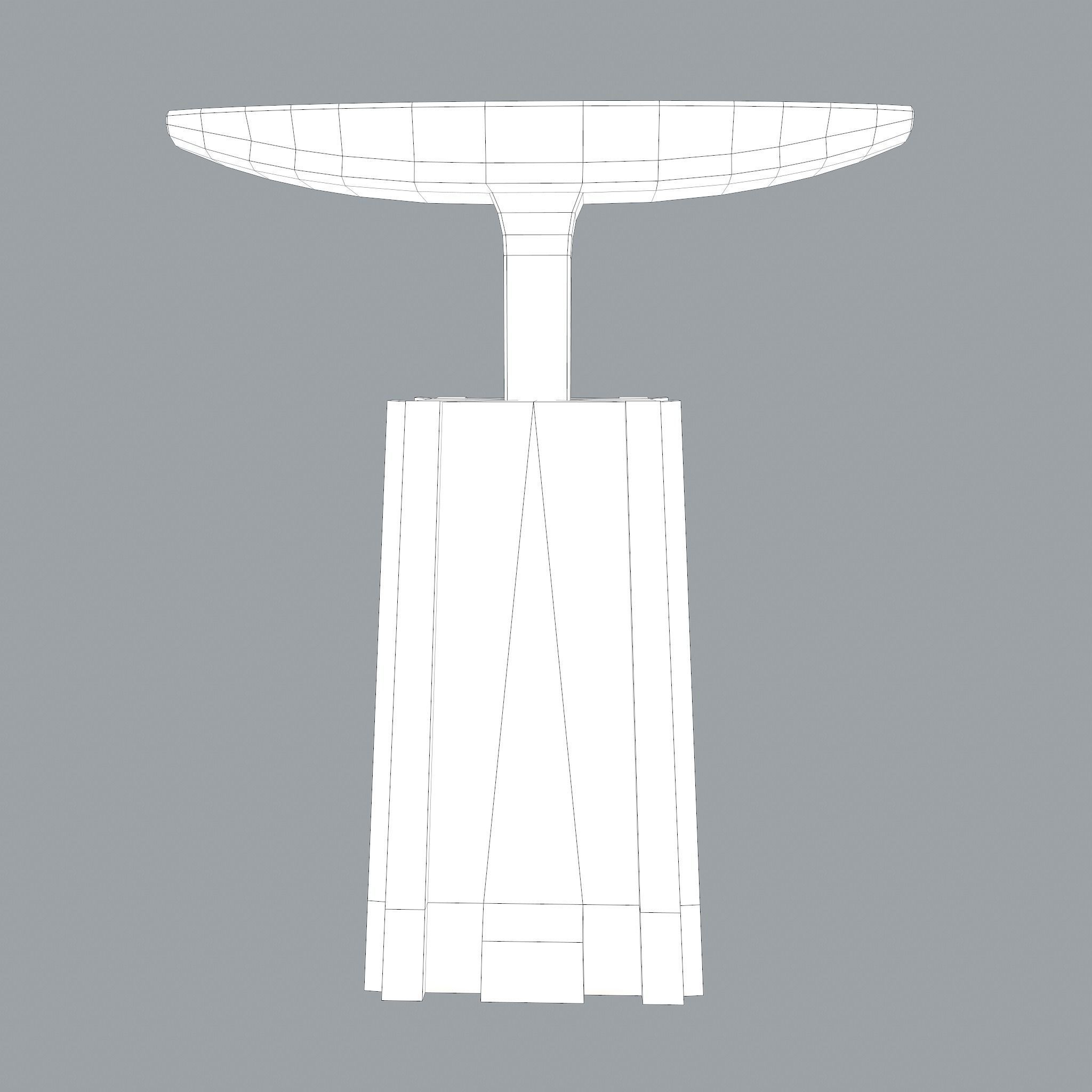 Medieval Blacksmith Long Anvil  Low-poly 3D model_25