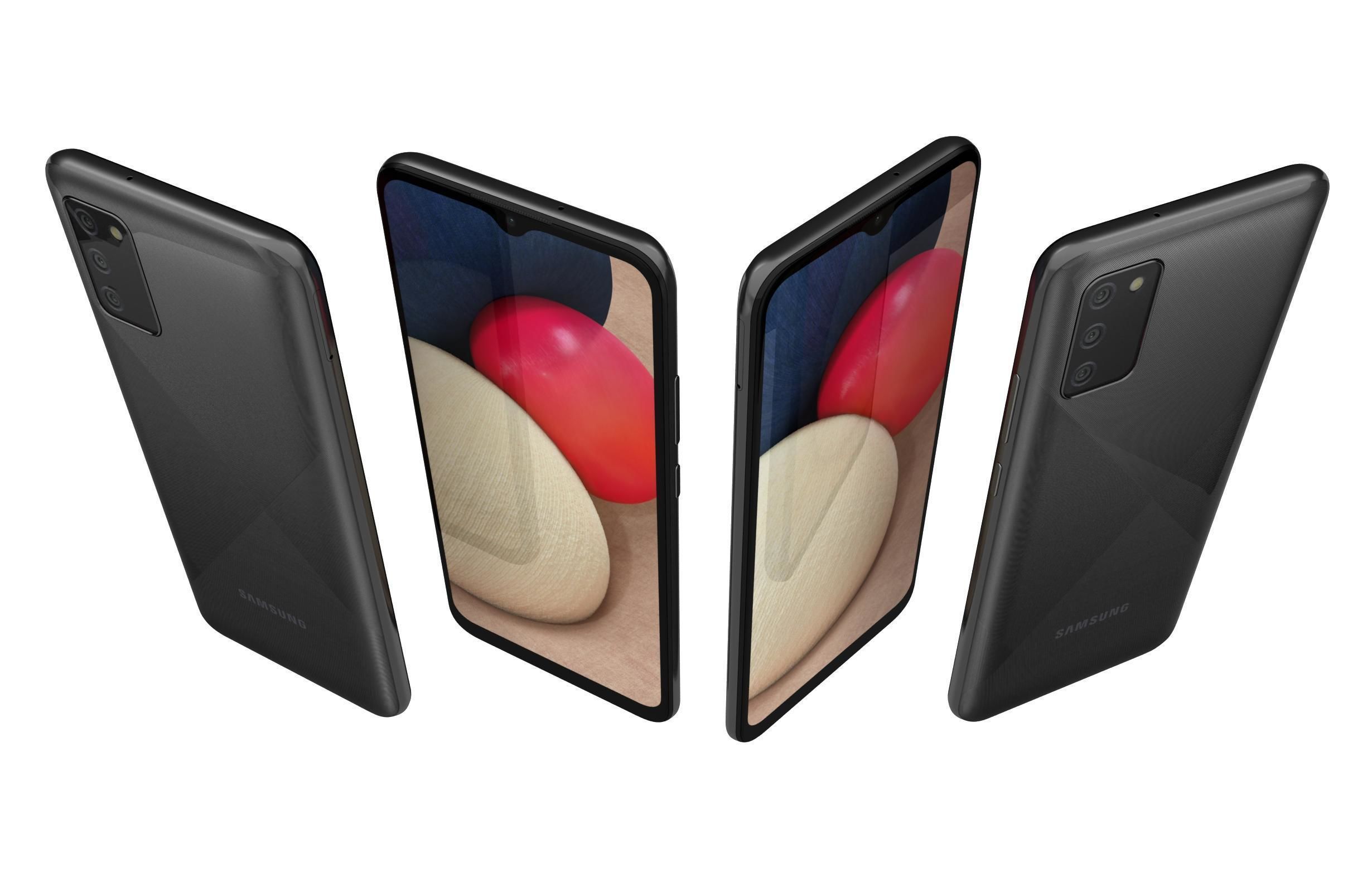 Samsung Galaxy A02s All Colors 3D model_25