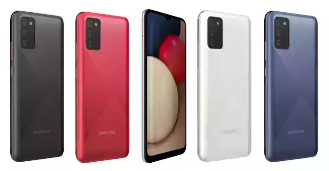 Samsung Galaxy A02s All Colors