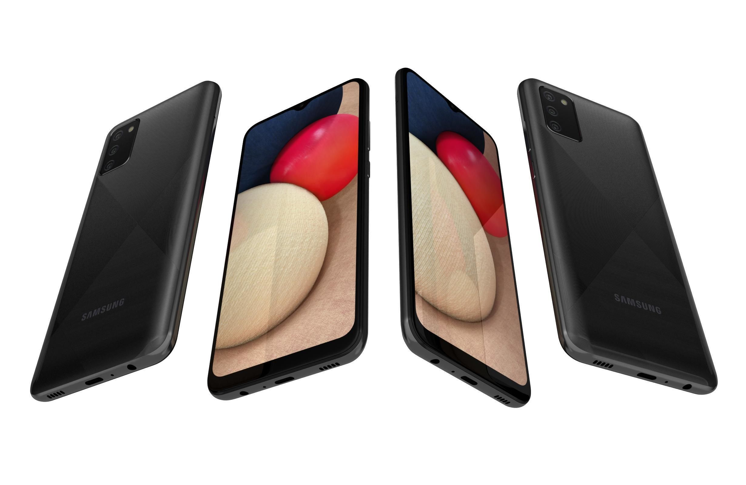 Samsung Galaxy A02s All Colors 3D model_26