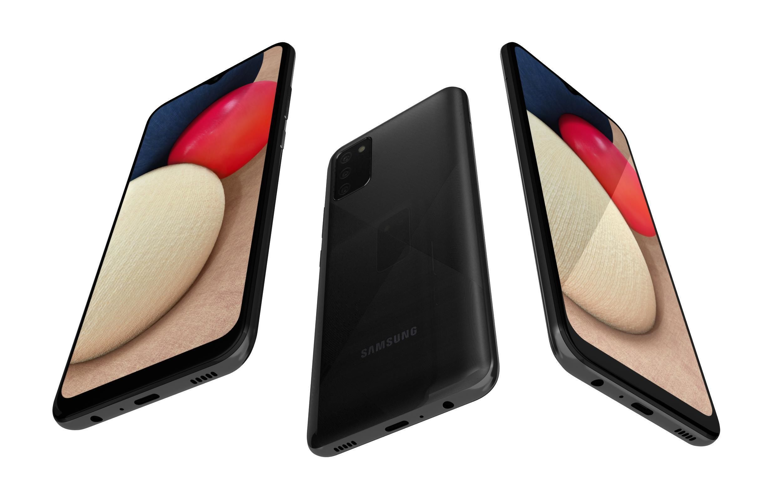 Samsung Galaxy A02s All Colors 3D model_18