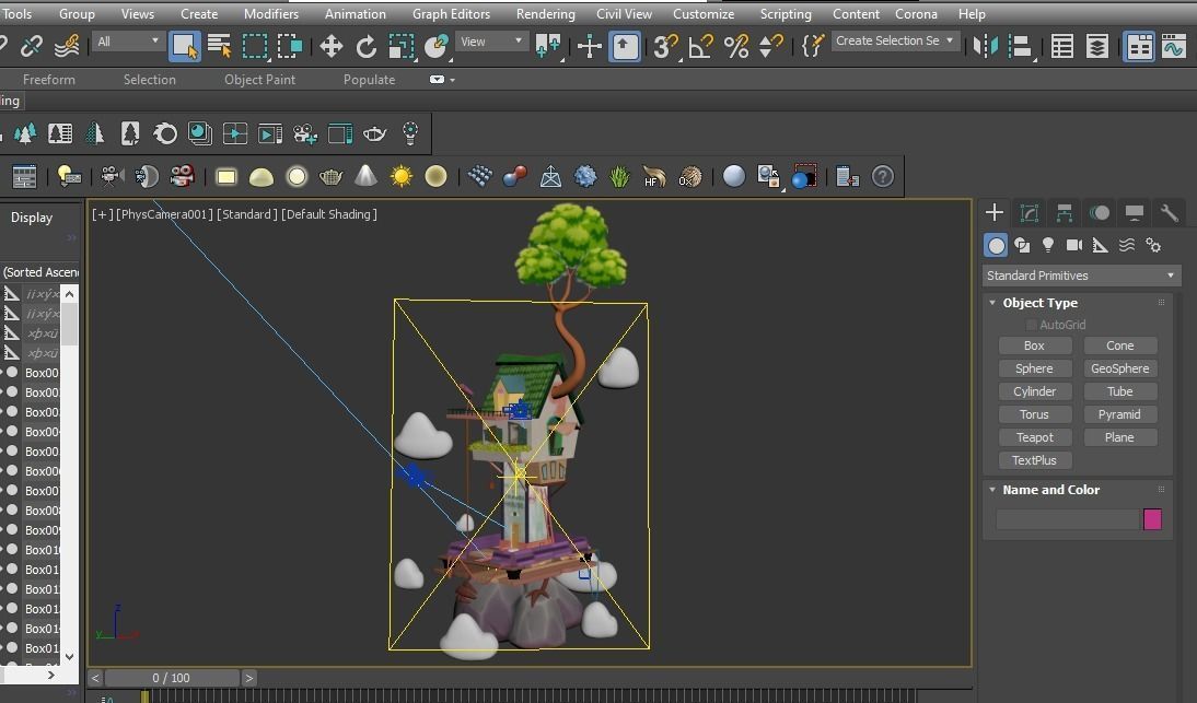 Travel house  3D model_4