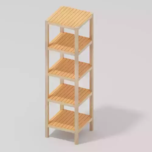 Shelf 1 wooden