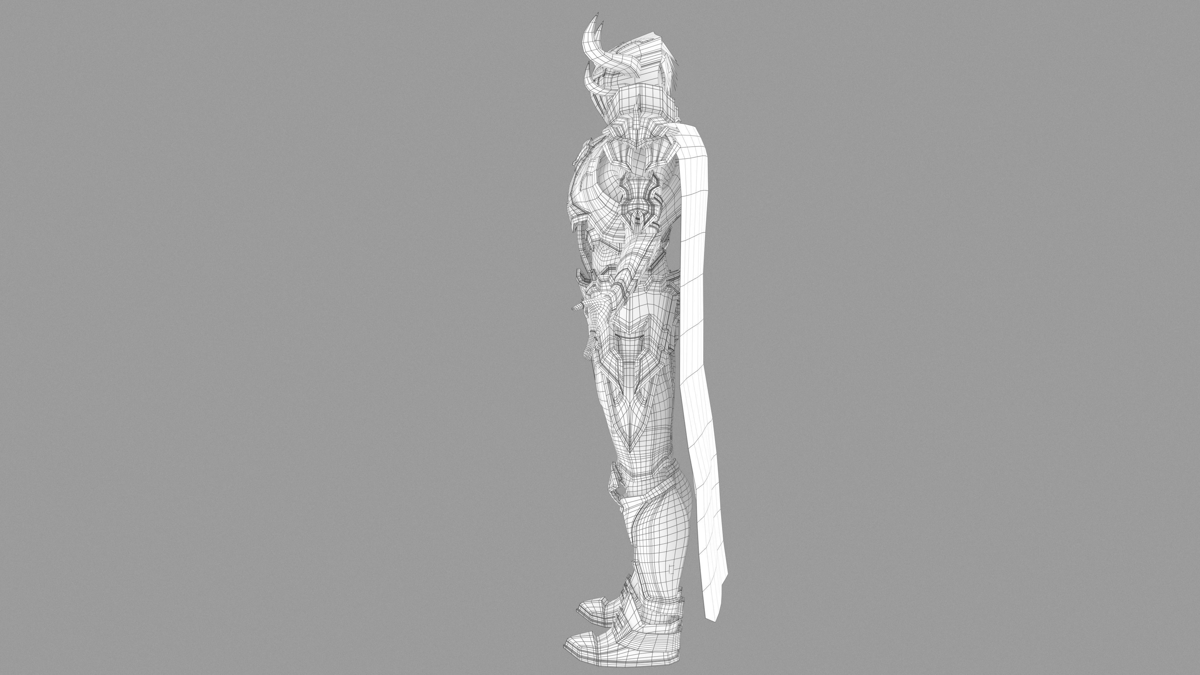 Unholy knight 3D model_9