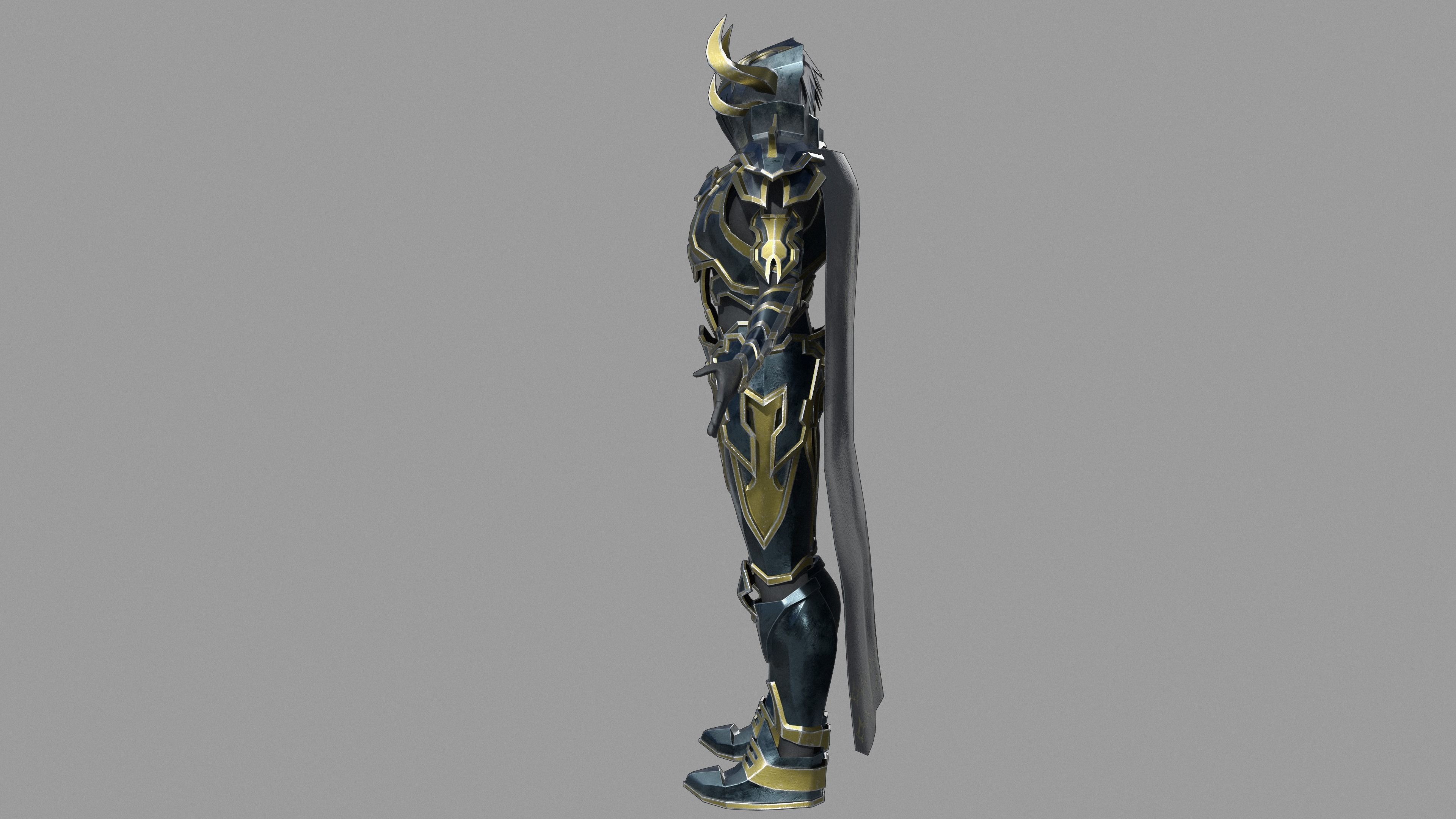 Unholy knight 3D model_3