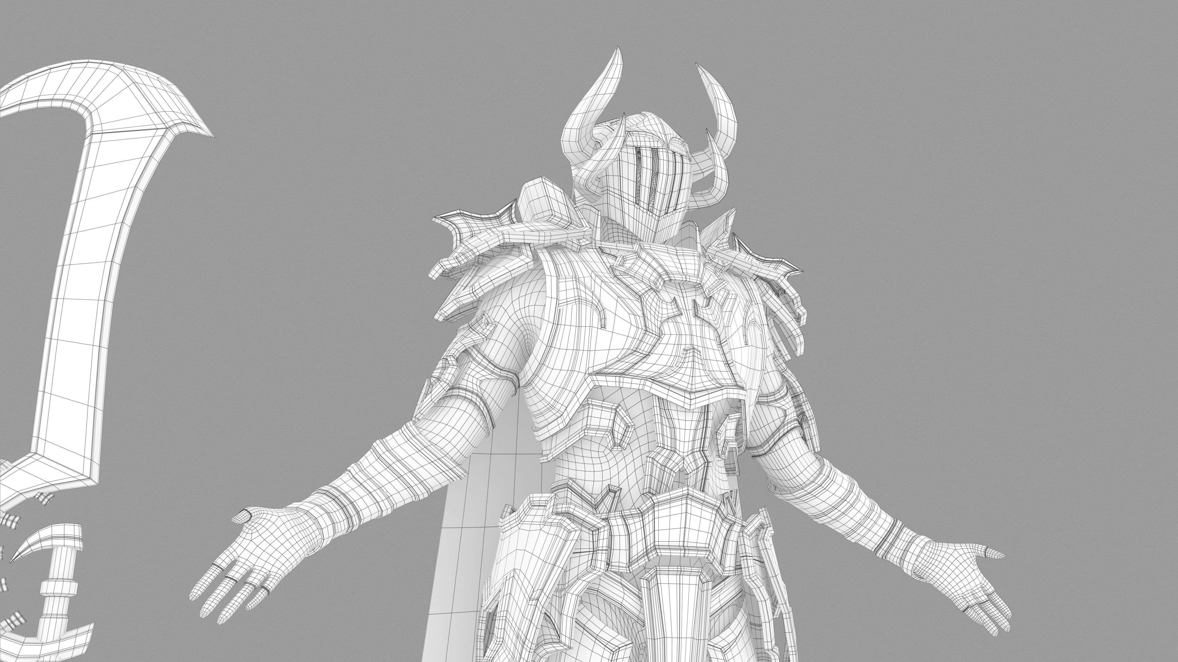 Unholy knight 3D model_10