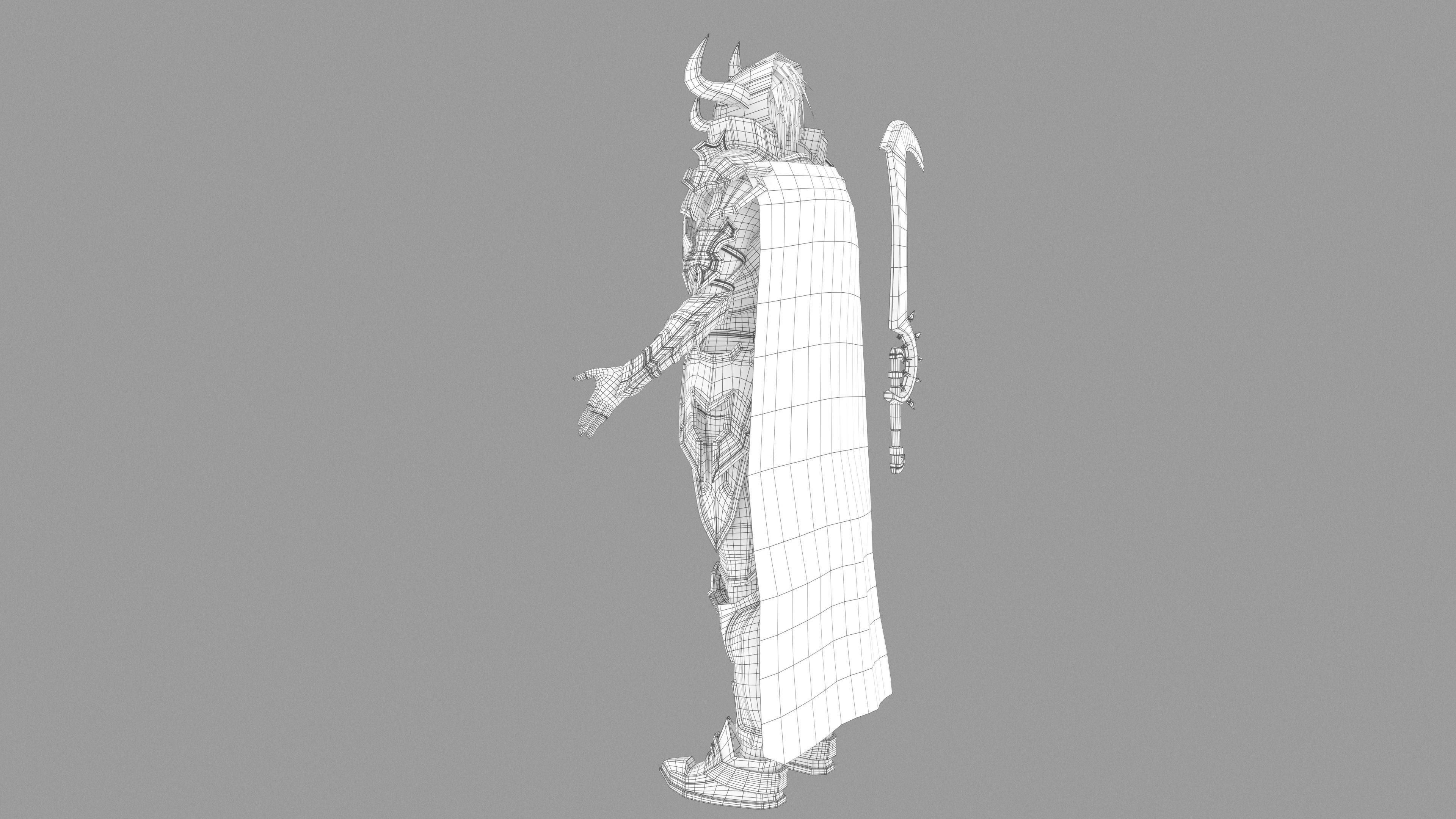 Unholy knight 3D model_8